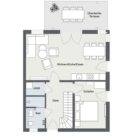 Am Kutterhafen 26 - Nordsee-loft 度假居 Fedderwardersiel